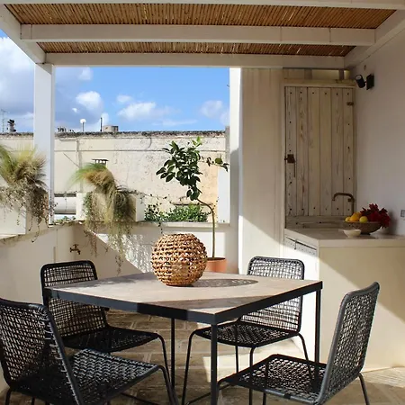度假居 Conte Moresco - Authentic Historic With Panoramic Terrace In - Marea Collection Nardò